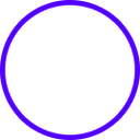 brand bordered purple circle